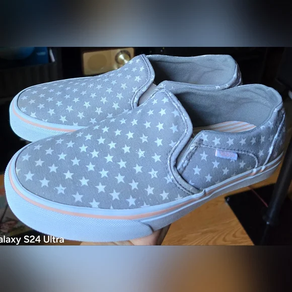 Vans Atwood Grey Women's Low Plimsoll Shoes, Sz 9.0 - Picture 3 of 8